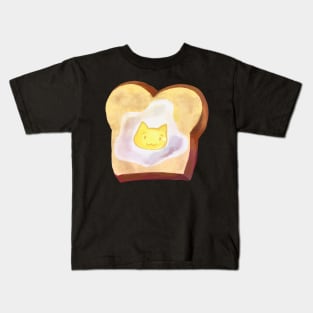 egg on toast Kids T-Shirt